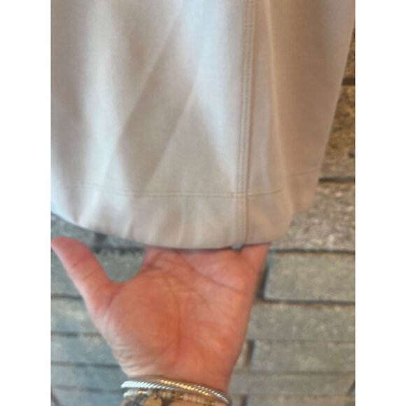 Athleta Womens Beige Sleeveless Top Medium Performance Stretch Fabric - Picture 5 of 6